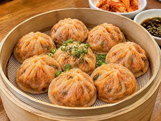김치만두 메뉴 사진(네이버)