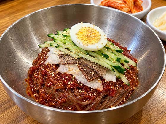 비빔냉면 메뉴 사진(네이버)