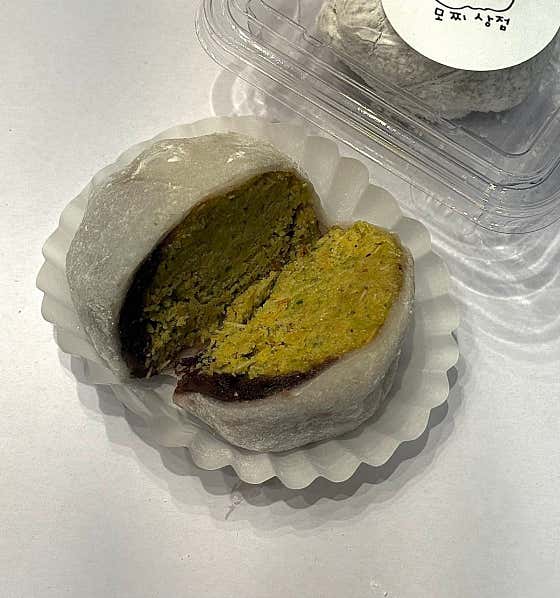 두바이쫀득모찌 메뉴 사진(네이버)