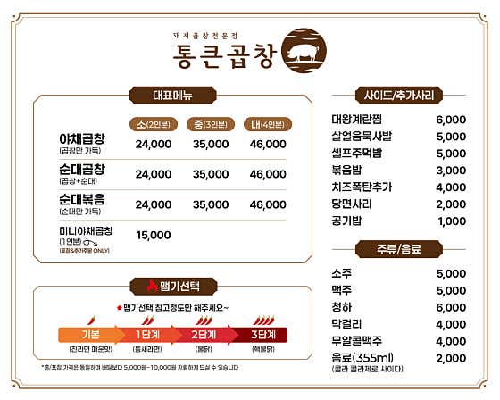 통큰곱창 분당판교점