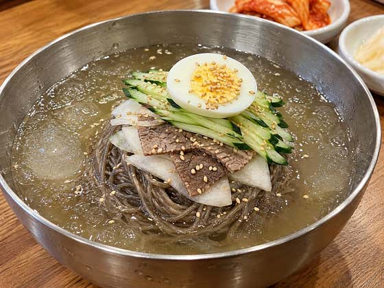 물냉면 메뉴 사진(네이버)