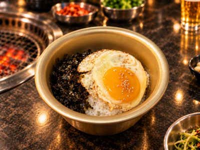 간장계란밥 메뉴 사진(네이버)