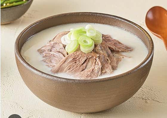 곰탕 메뉴 사진(네이버)