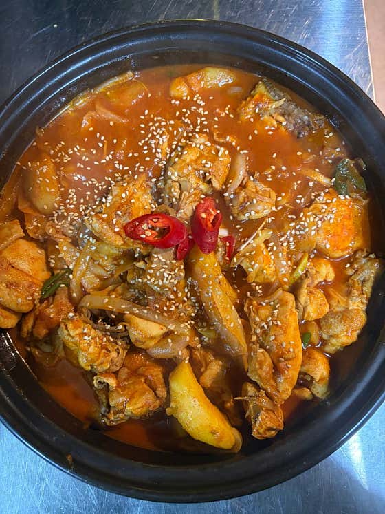 닭도리탕 메뉴 사진(네이버)