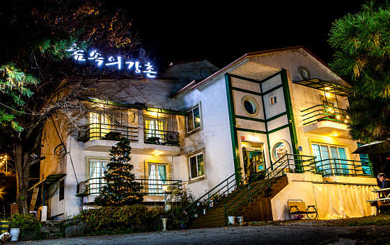 숲속의강촌