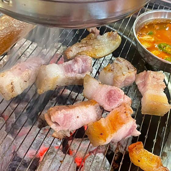 통큰고기 참숯구이