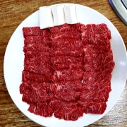 한우1++ 특수부위 메뉴 사진(네이버)