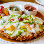 알트 치즈피자돈까스 메뉴 사진(네이버)