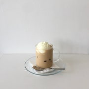 연유라떼 메뉴 사진(네이버)