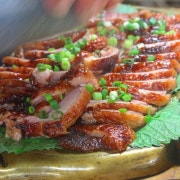 오리훈제 메뉴 사진(네이버)