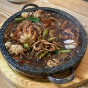 돌판쟁반짜장 메뉴 사진(네이버)