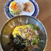 막국수 + 간장수육 set 메뉴 사진(네이버)