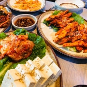 더덕정식 메뉴 사진(네이버)