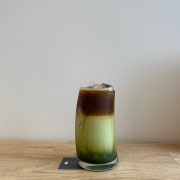 딥그린라떼 메뉴 사진(네이버)