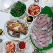 보길도4ㅡ5인실 메뉴 사진(네이버)