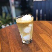 코코넛커피스무디(ice) 메뉴 사진(네이버)