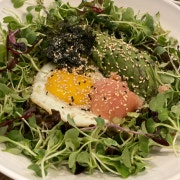 아보카도명란비빔밥 메뉴 사진(네이버)