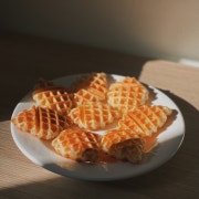 미니 크로플 메뉴 사진(네이버)