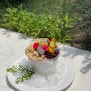팥빙수 메뉴 사진(네이버)