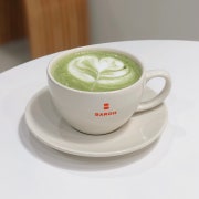 녹차라떼 메뉴 사진(네이버)