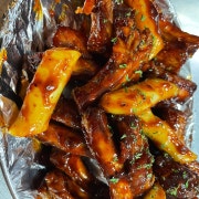 매운쪽갈비(250g) 메뉴 사진(네이버)