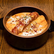 매콤크림 소시지 떡볶이 메뉴 사진(네이버)