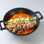 우삼겹 떡볶이 메뉴 사진(네이버)