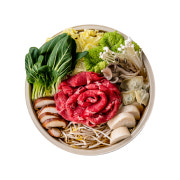 소고기샤브샤브(밀키트)(2인분) 메뉴 사진(네이버)