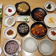 우렁쌈밥정식 메뉴 사진(네이버)