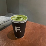 그린티 라떼 메뉴 사진(네이버)