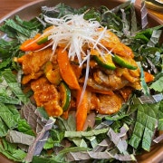 깻잎제육볶음 메뉴 사진(네이버)