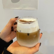 아몬드크림라떼 메뉴 사진(네이버)