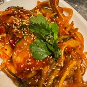 돼지귀 무침 메뉴 사진(네이버)