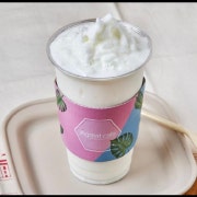 플레인 요거트 스무디 메뉴 사진(네이버)