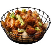 매콤꽈리간장 쌀통닭 메뉴 사진(네이버)
