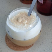 바닐라크림 라떼 ice 메뉴 사진(네이버)