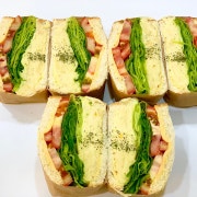 사라다 샌드위치 메뉴 사진(네이버)