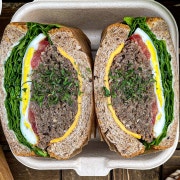 샌드위치(불고기/참치/치킨텐더/게살) 메뉴 사진(네이버)