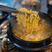 소고기된장라면 메뉴 사진(네이버)
