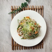 산더미 간장숙주 탕수육 메뉴 사진(네이버)