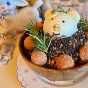 시그니처 피기바 초코베리 빙수 메뉴 사진(네이버)
