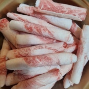차돌박이 메뉴 사진(네이버)