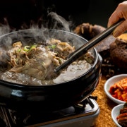 오리능이백숙 메뉴 사진(네이버)