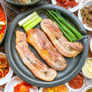 훈오빠! 삼겹살 (200g) 메뉴 사진(네이버)