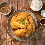 오트밀후라이드 메뉴 사진(네이버)