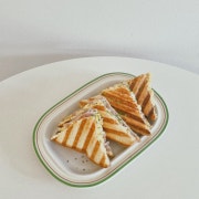햄치즈토스트 메뉴 사진(네이버)