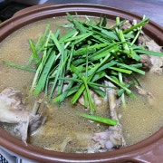 한방오리백숙 메뉴 사진(네이버)