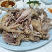꾸지뽕백숙(특) 메뉴 사진(네이버)