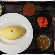 반숙 오므라이스 메뉴 사진(네이버)