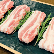 한돈 삼겹살 메뉴 사진(네이버)